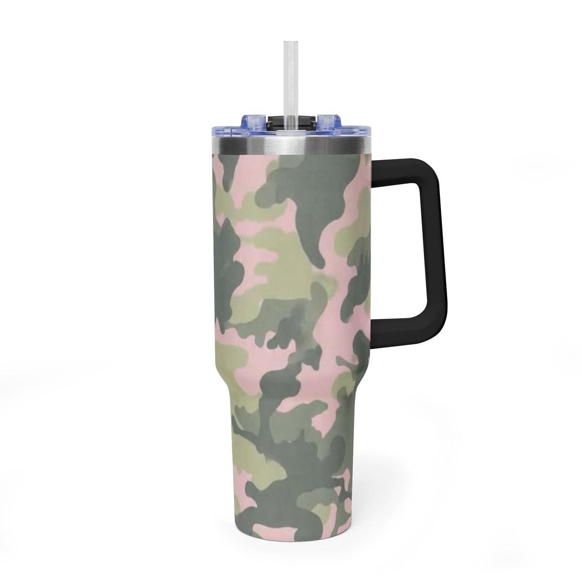 Vacuum Thermal Tumbler, 40oz  with sip society script