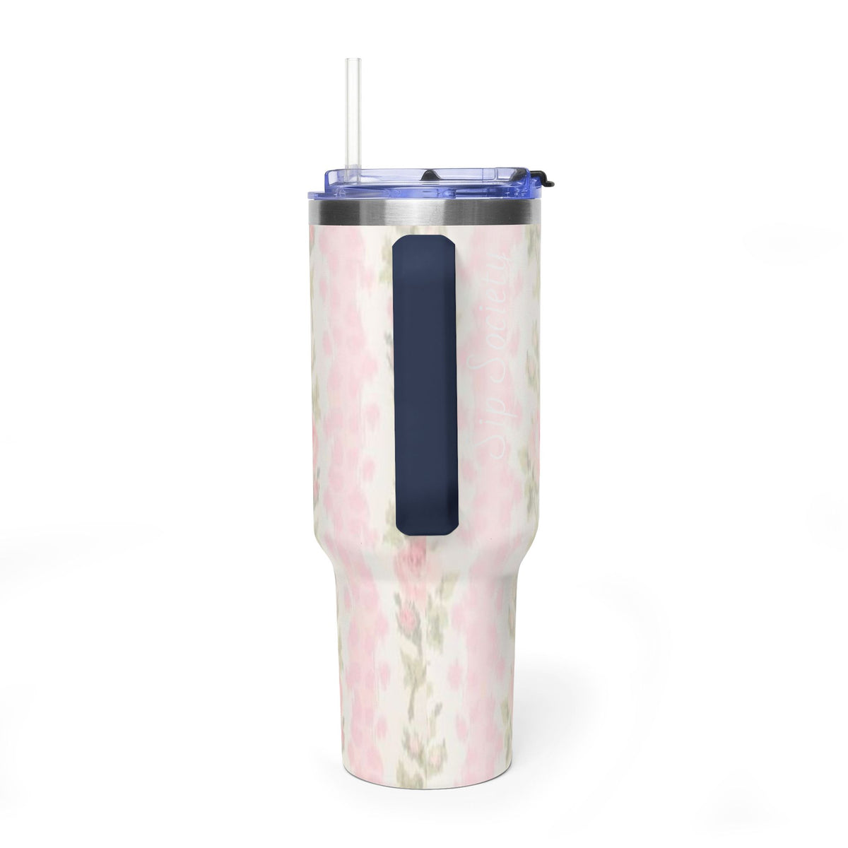 Vacuum Thermal Tumbler, 40oz with Sip Society script