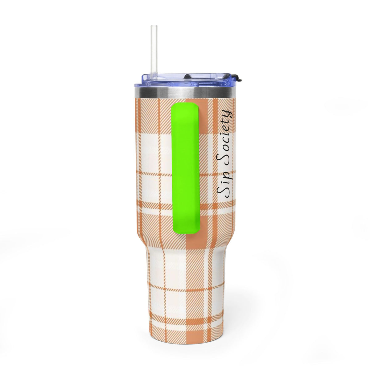 Vacuum Thermal Tumbler, 40oz with Sip Society script