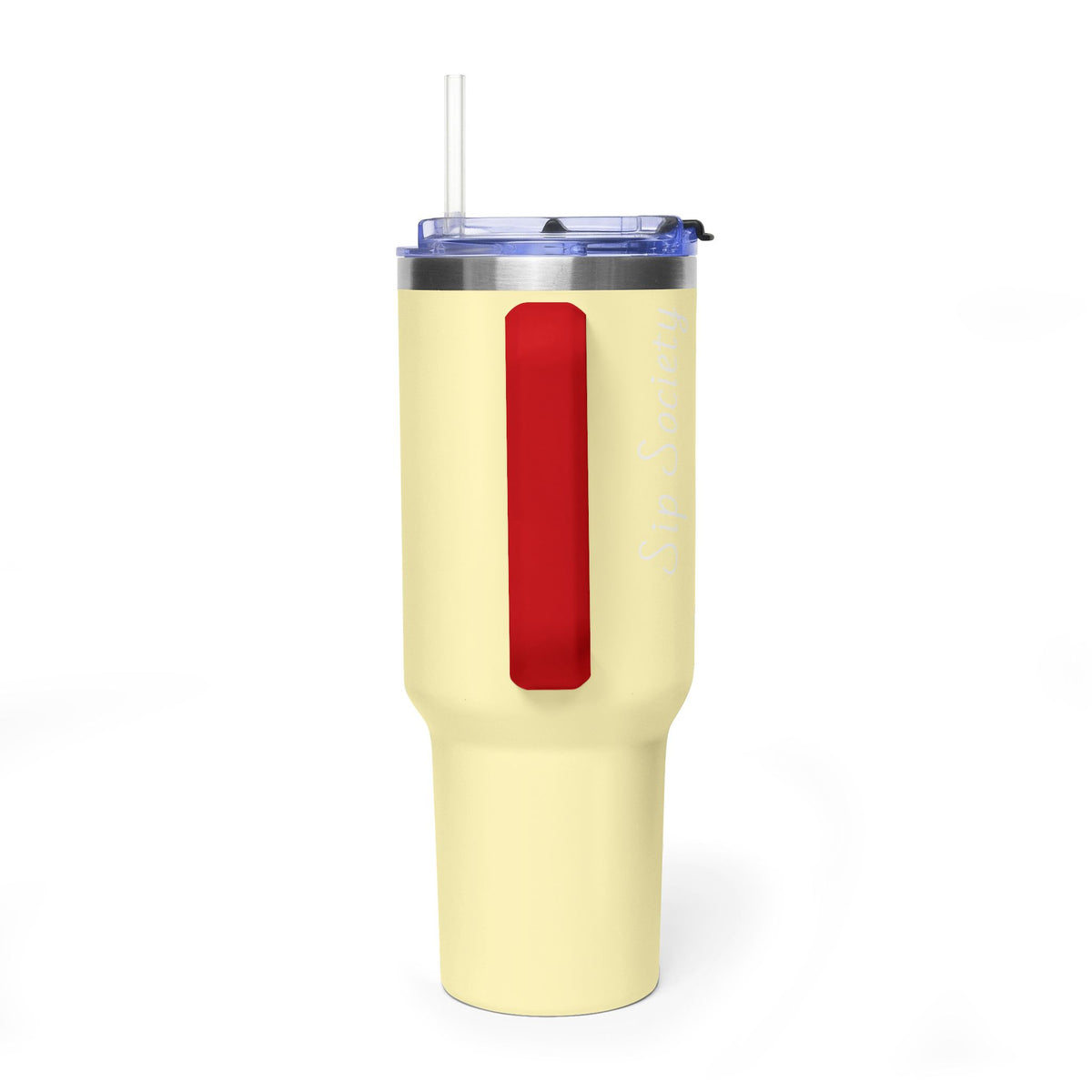 Vacuum Thermal Tumbler, 40oz with sip society script