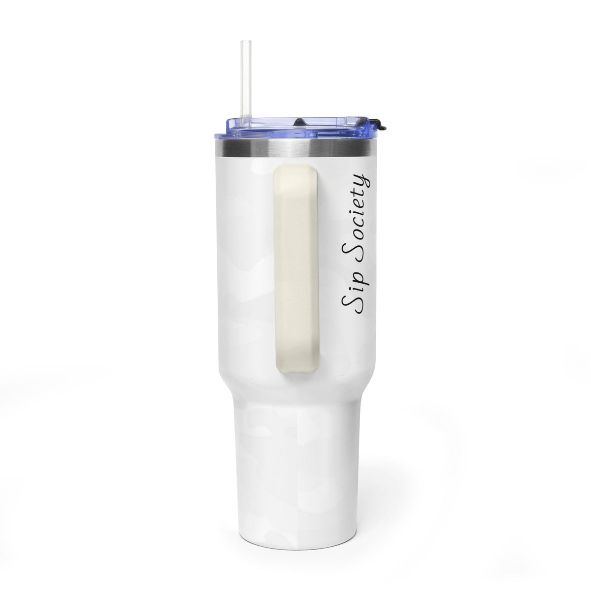 Vacuum Thermal Tumbler, 40oz with Sip Society script