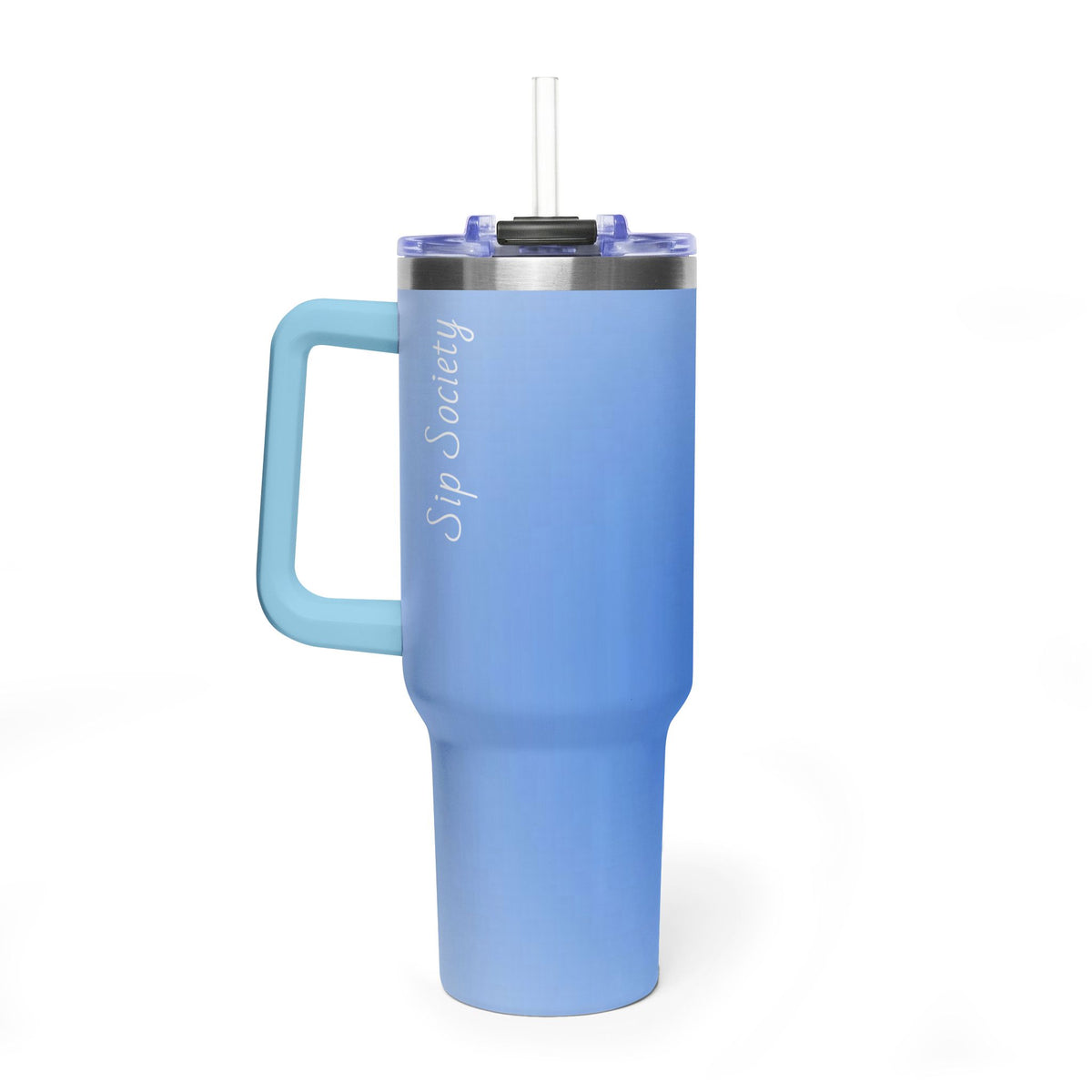 Vacuum Thermal Tumbler, 40oz with Sip Society script
