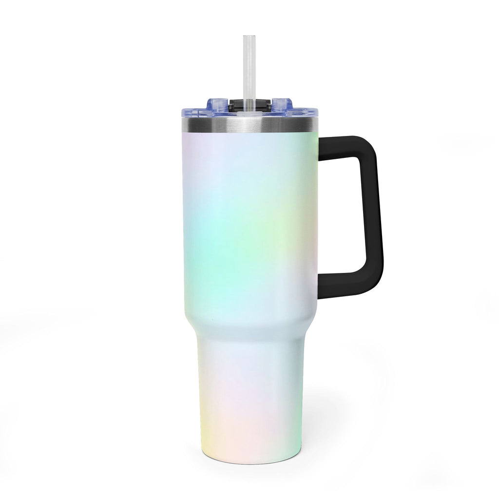Vacuum Thermal Tumbler, 40oz with sip society script