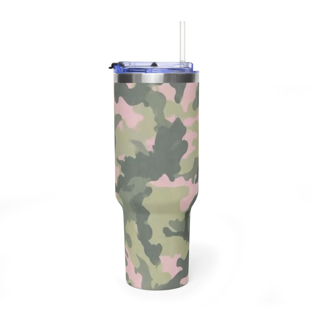 Vacuum Thermal Tumbler, 40oz  with sip society script