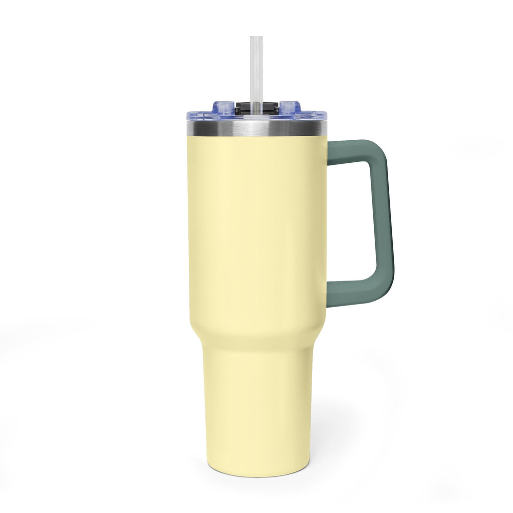 Vacuum Thermal Tumbler, 40oz with sip society script