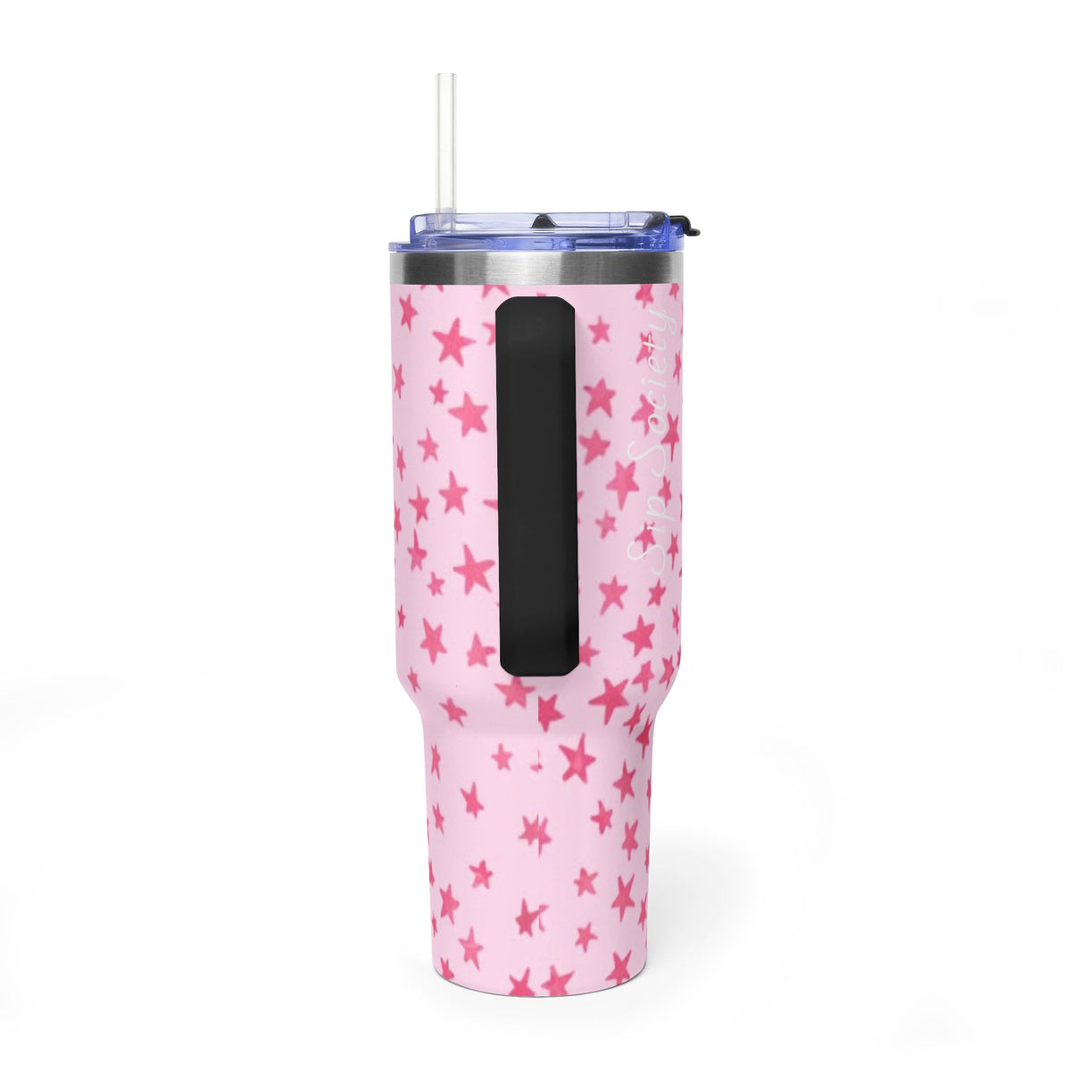 Vacuum Thermal Tumbler, 40oz with Sip Society script