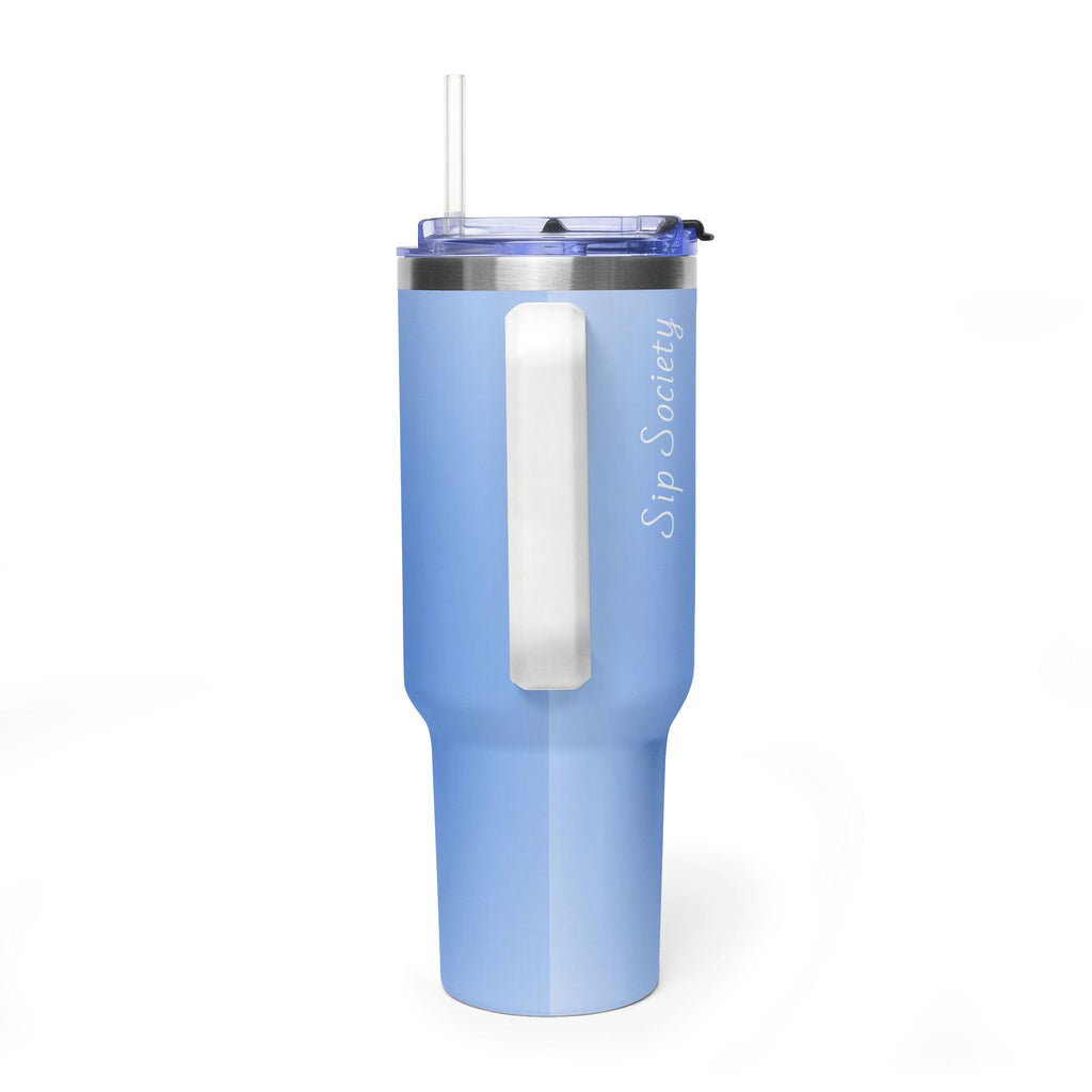 Vacuum Thermal Tumbler, 40oz with Sip Society script