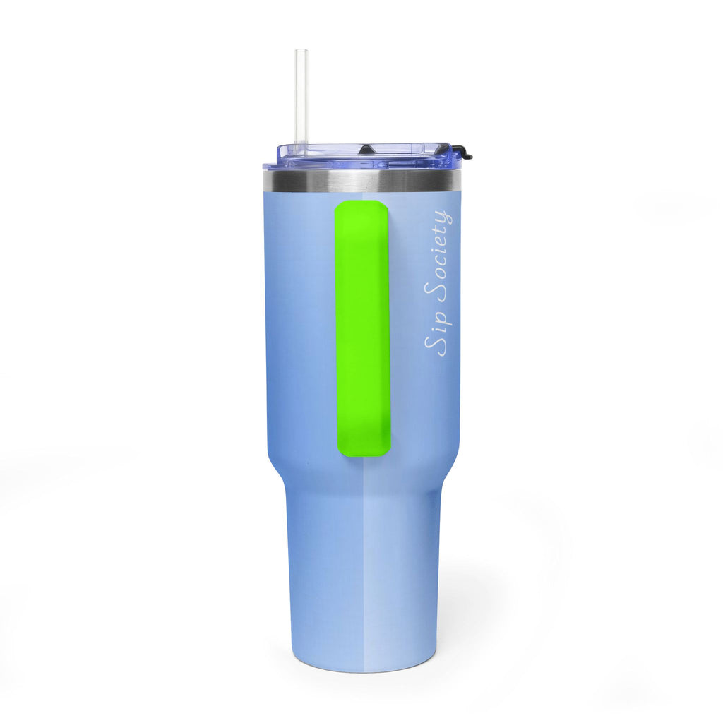 Vacuum Thermal Tumbler, 40oz with Sip Society script