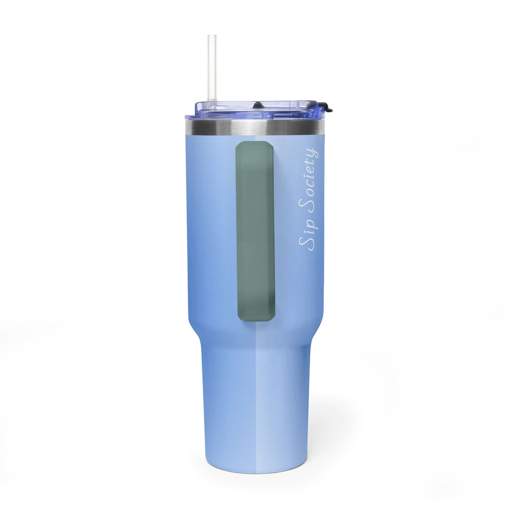 Vacuum Thermal Tumbler, 40oz with Sip Society script