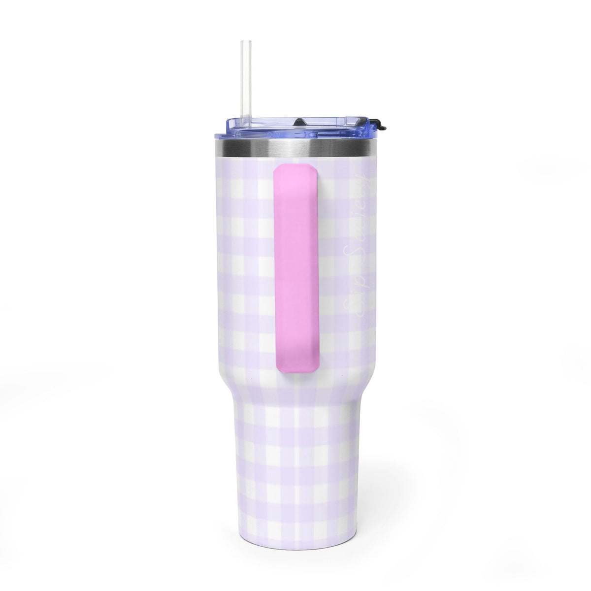 Vacuum Thermal Tumbler, 40oz with Sip Society script