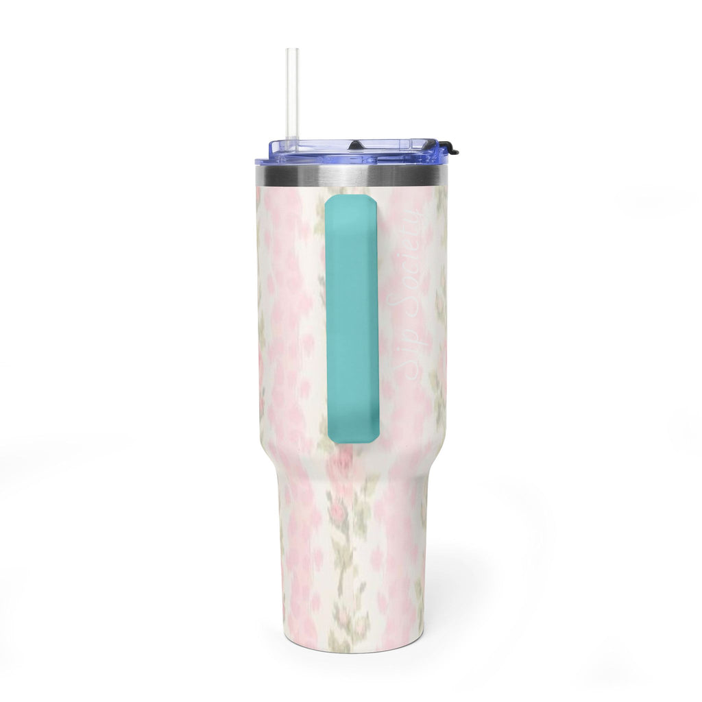 Vacuum Thermal Tumbler, 40oz with Sip Society script