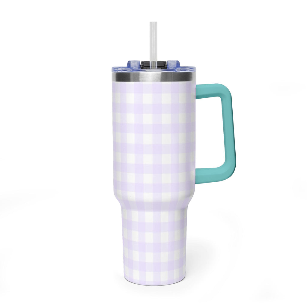 Vacuum Thermal Tumbler, 40oz with Sip Society script