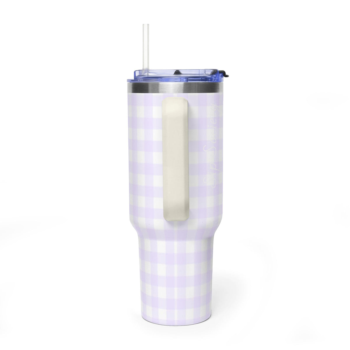 Vacuum Thermal Tumbler, 40oz with Sip Society script