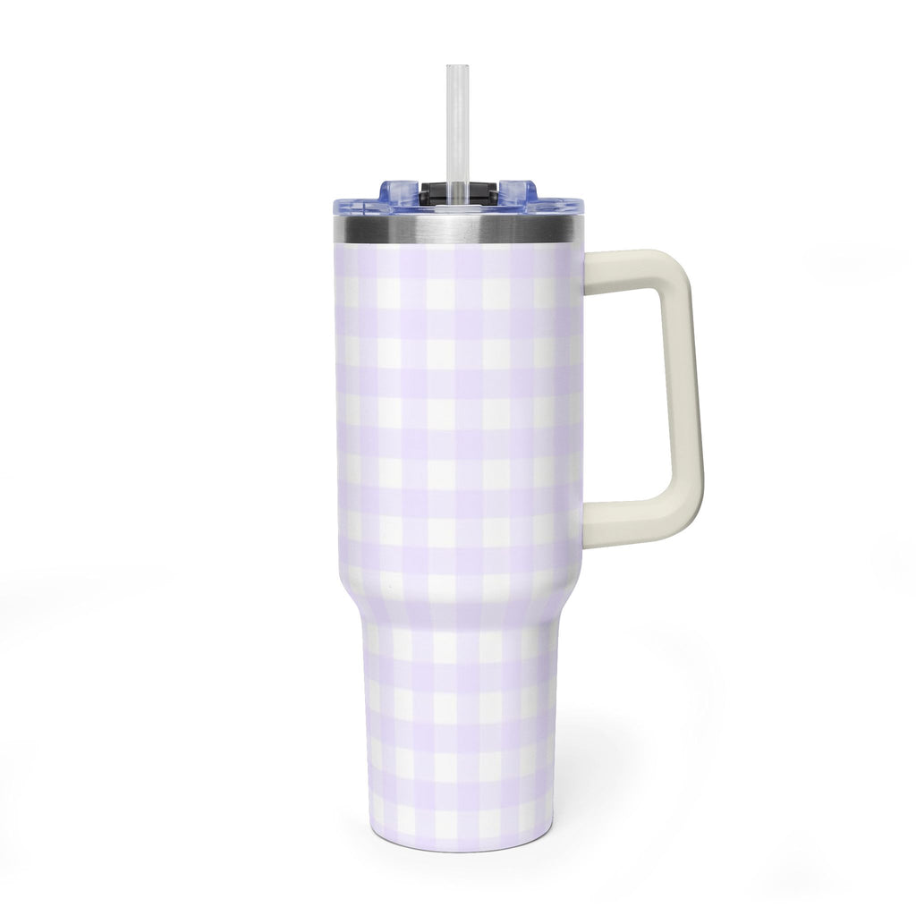 Vacuum Thermal Tumbler, 40oz with Sip Society script
