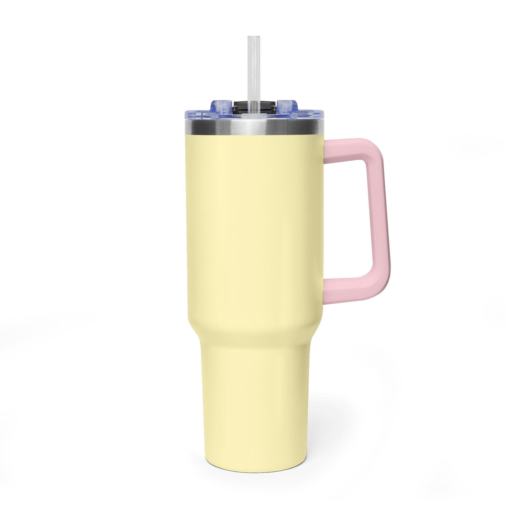 Vacuum Thermal Tumbler, 40oz with sip society script