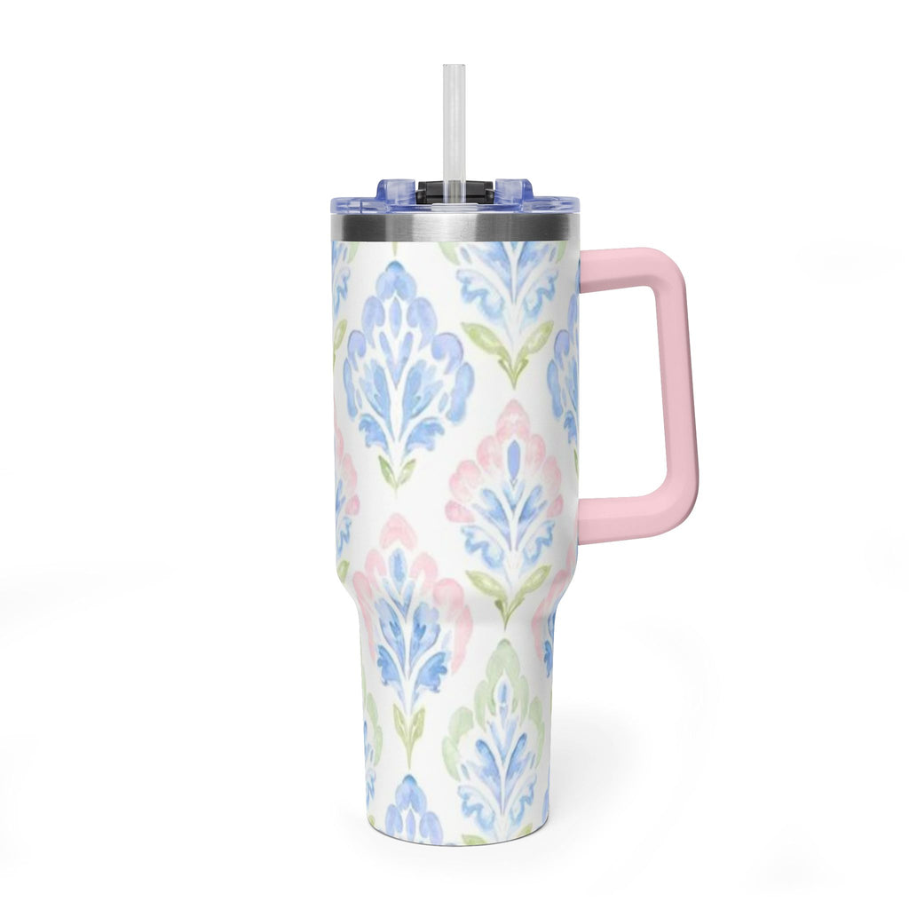Vacuum Thermal Tumbler, 40oz with Sip Society script