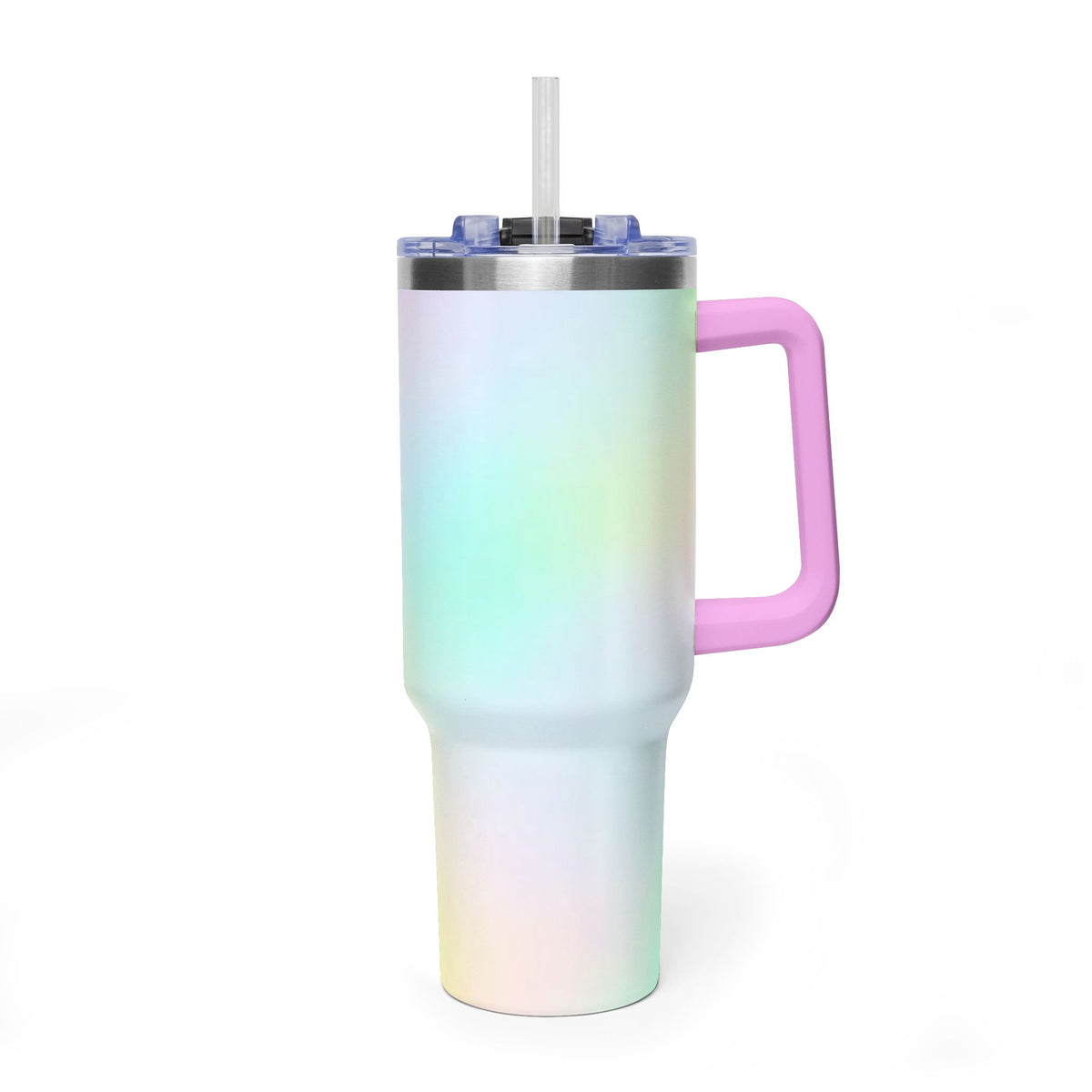 Vacuum Thermal Tumbler, 40oz with sip society script