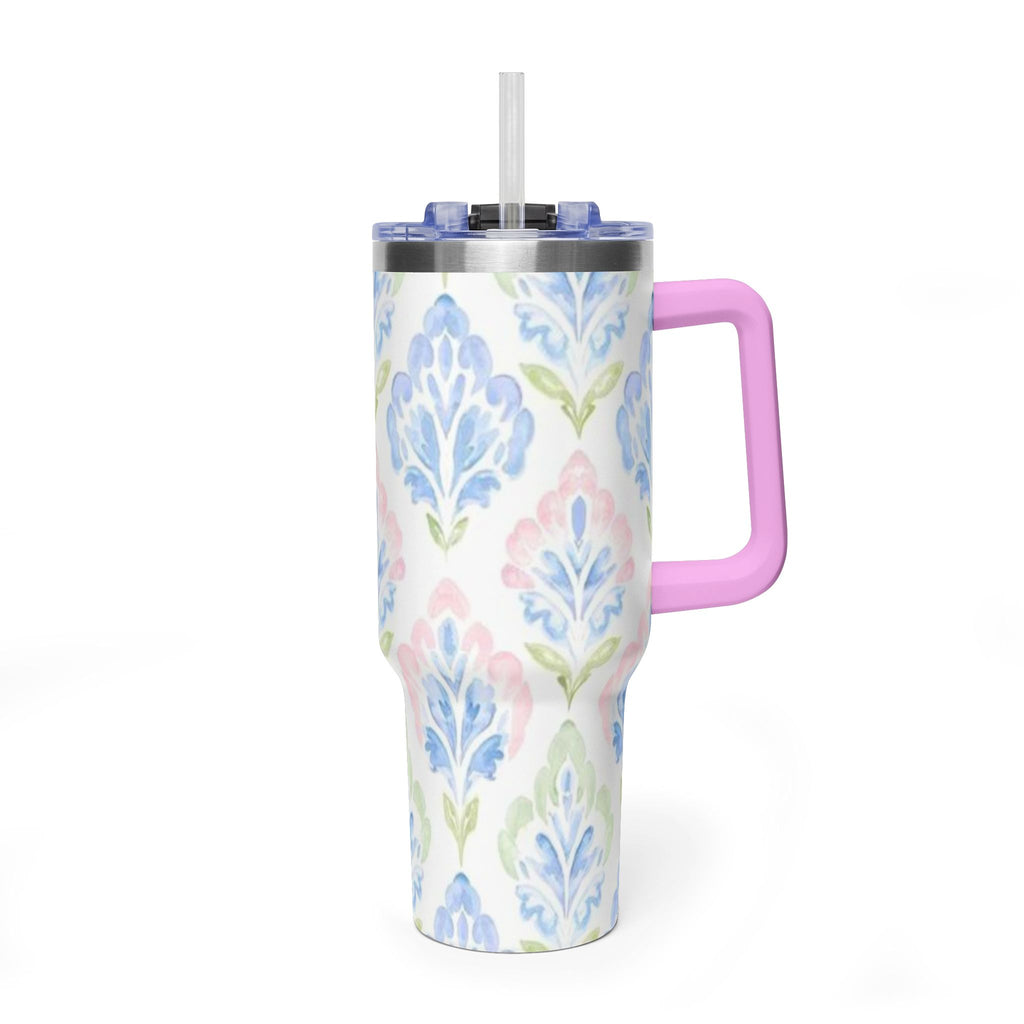 Vacuum Thermal Tumbler, 40oz with Sip Society script
