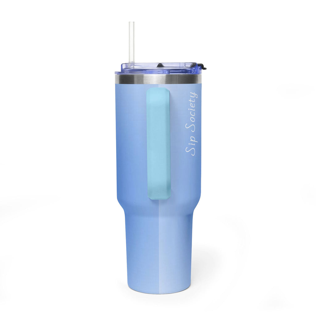 Vacuum Thermal Tumbler, 40oz with Sip Society script