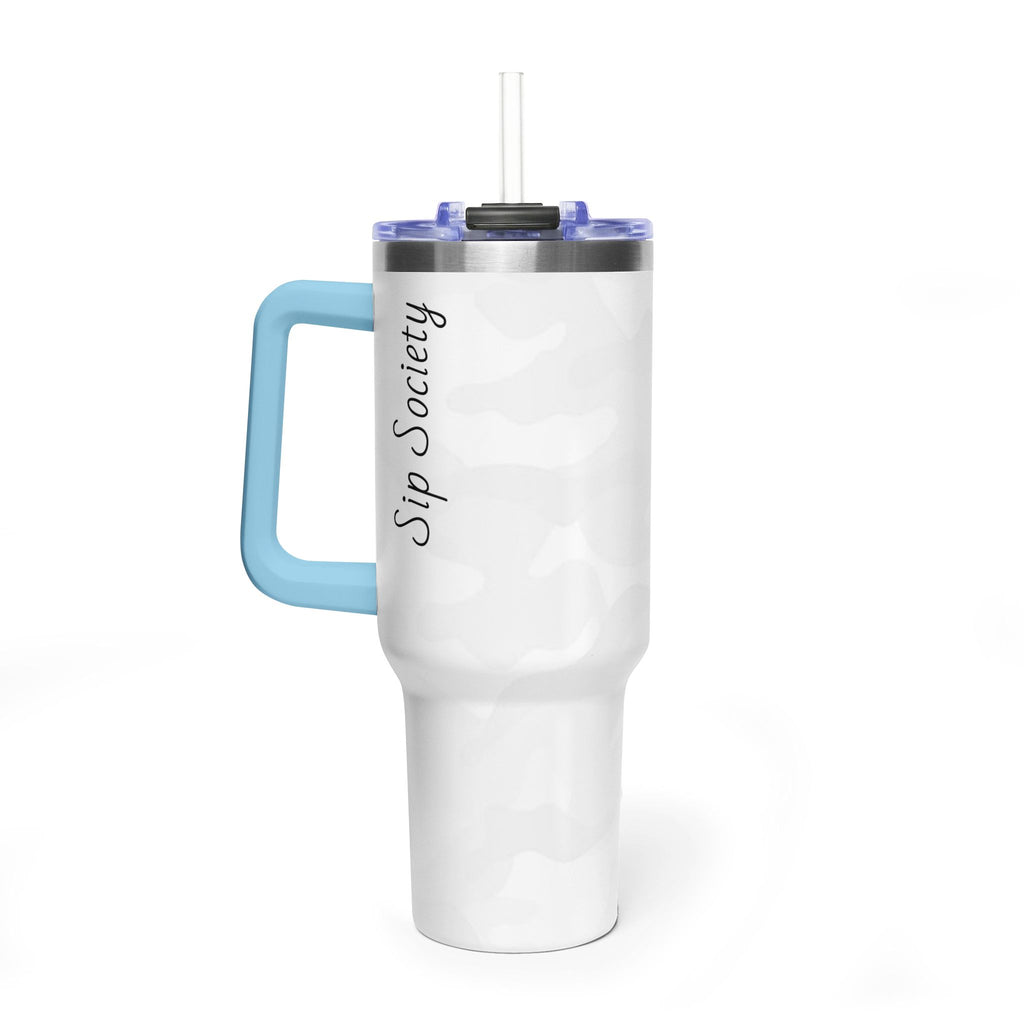 Vacuum Thermal Tumbler, 40oz with Sip Society script