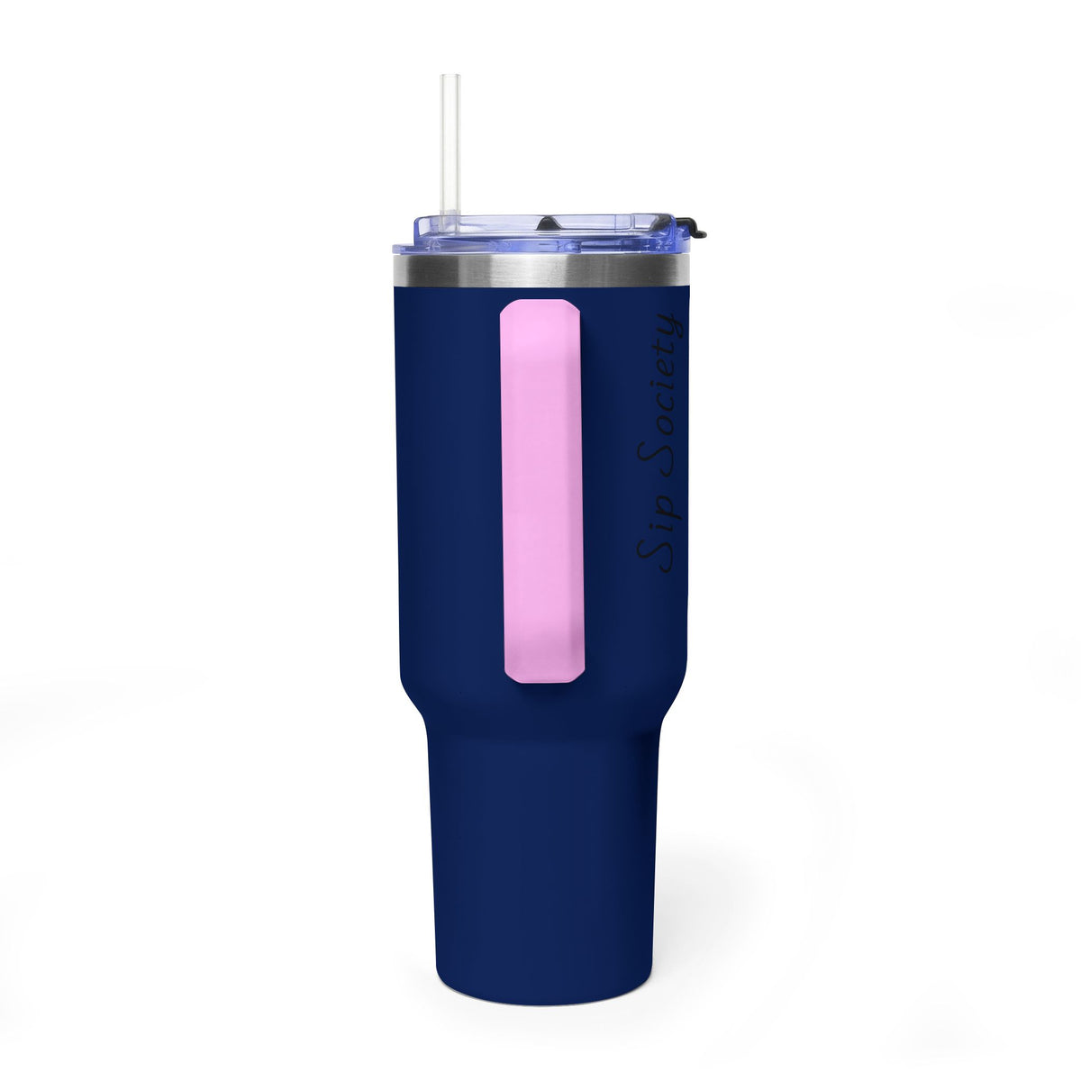 Vacuum Thermal Tumbler, 40oz with Sip Society script