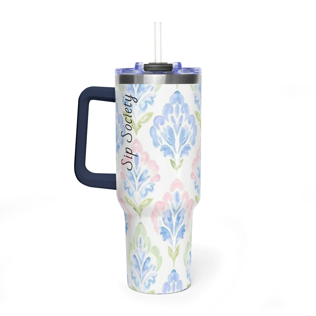 Vacuum Thermal Tumbler, 40oz with Sip Society script