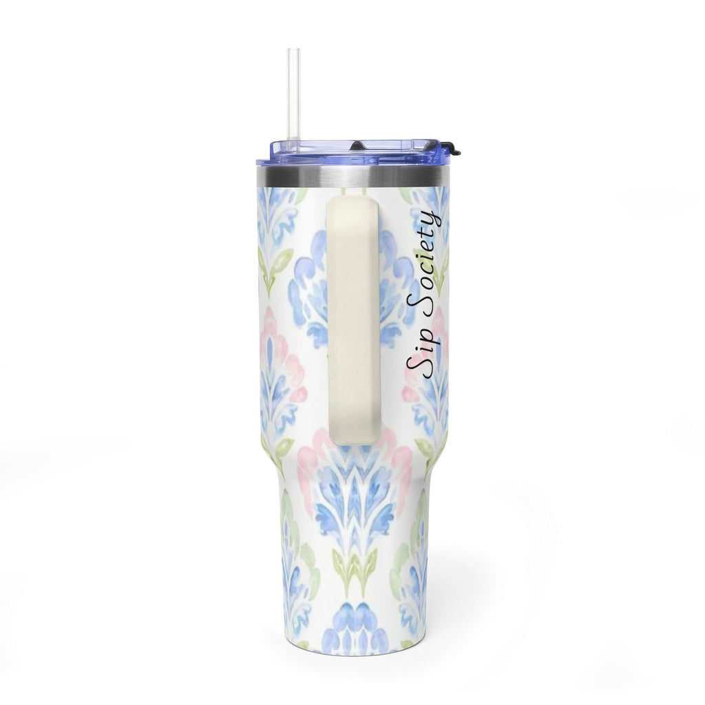 Vacuum Thermal Tumbler, 40oz with Sip Society script