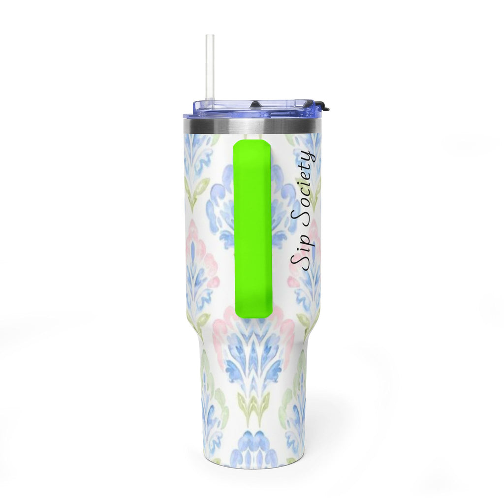 Vacuum Thermal Tumbler, 40oz with Sip Society script