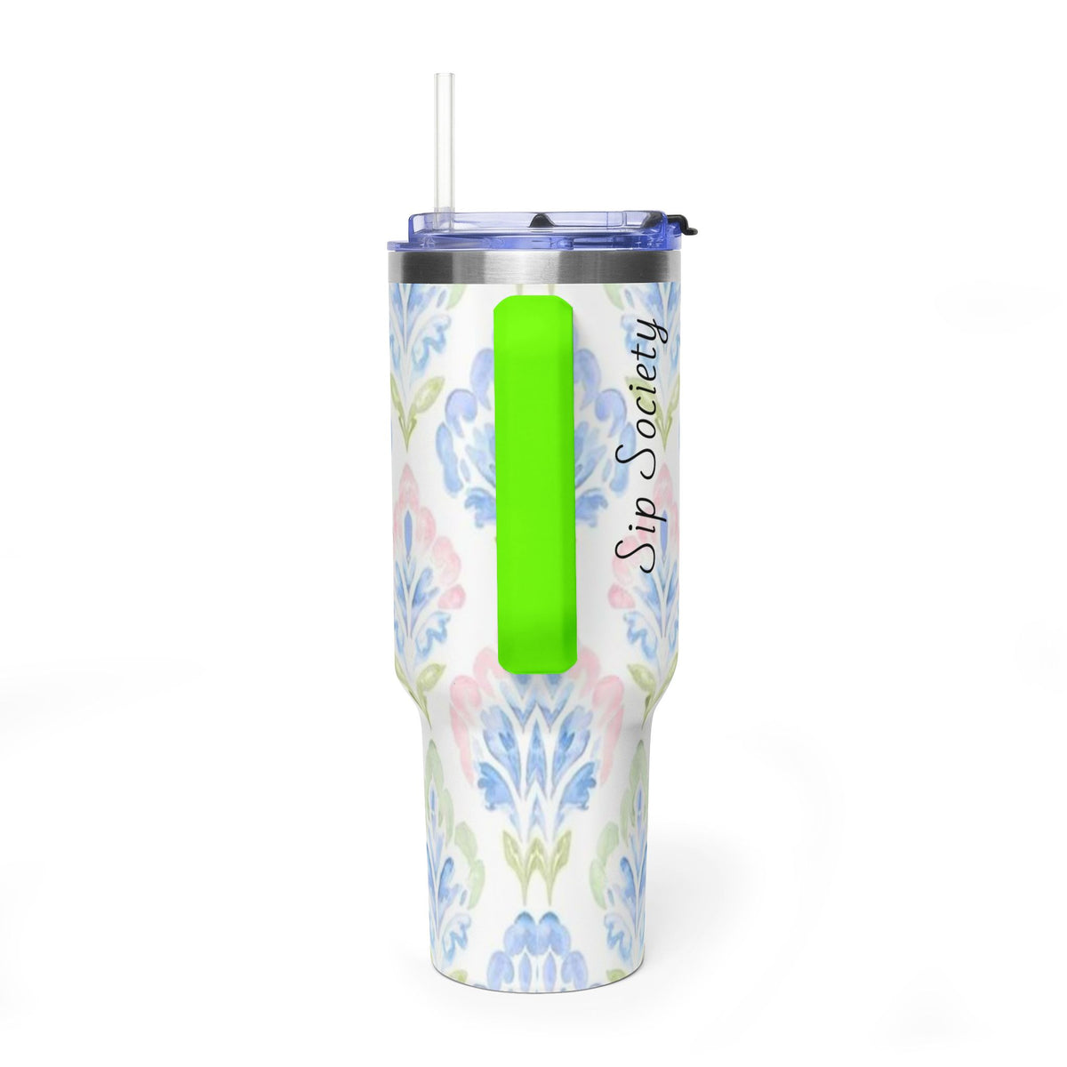 Vacuum Thermal Tumbler, 40oz with Sip Society script