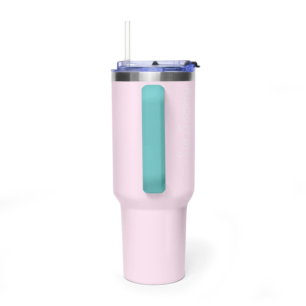 Vacuum Thermal Tumbler, 40oz with Sip Society script