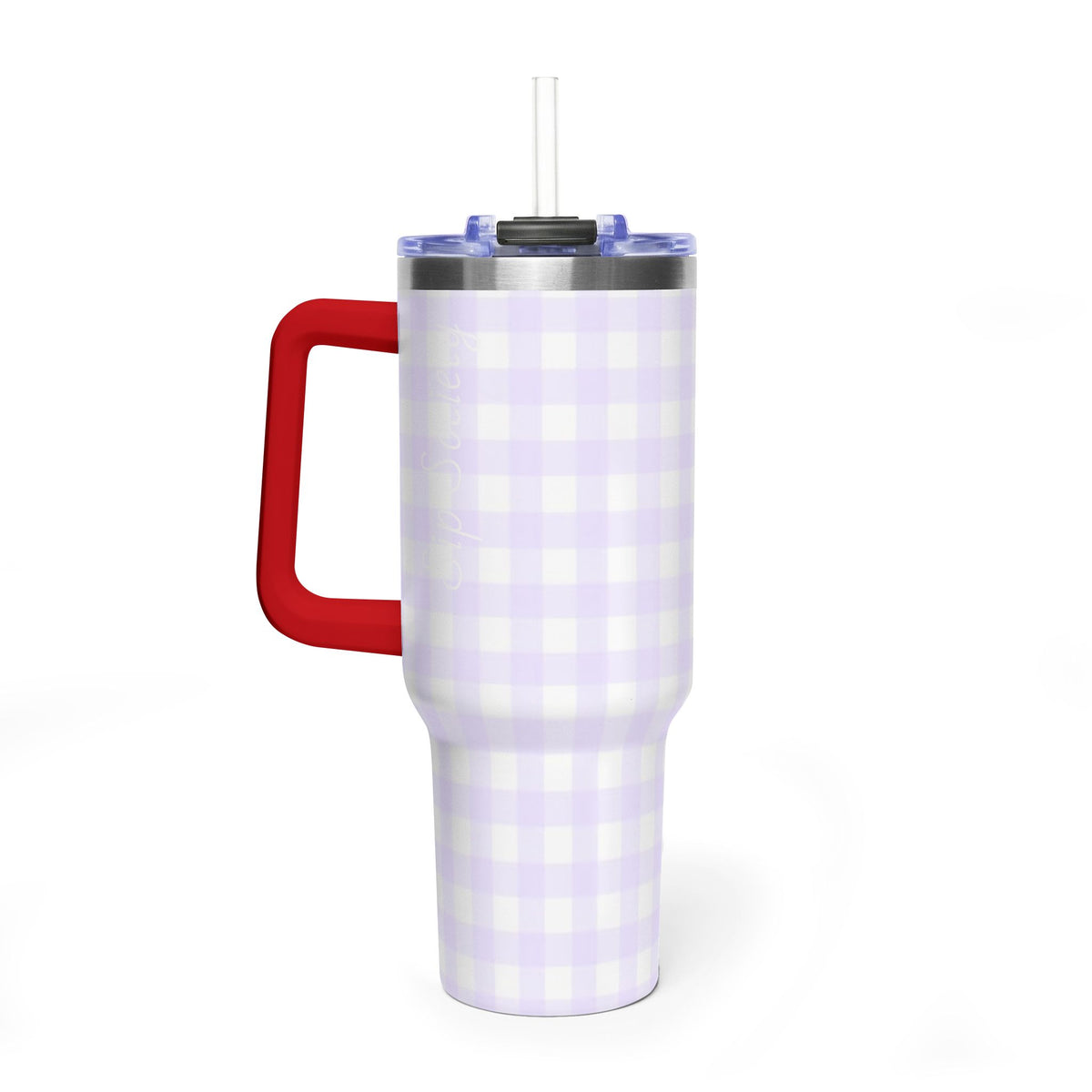 Vacuum Thermal Tumbler, 40oz with Sip Society script