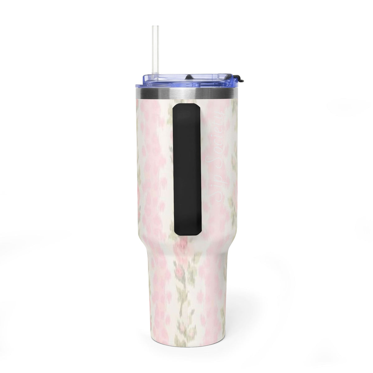 Vacuum Thermal Tumbler, 40oz with Sip Society script