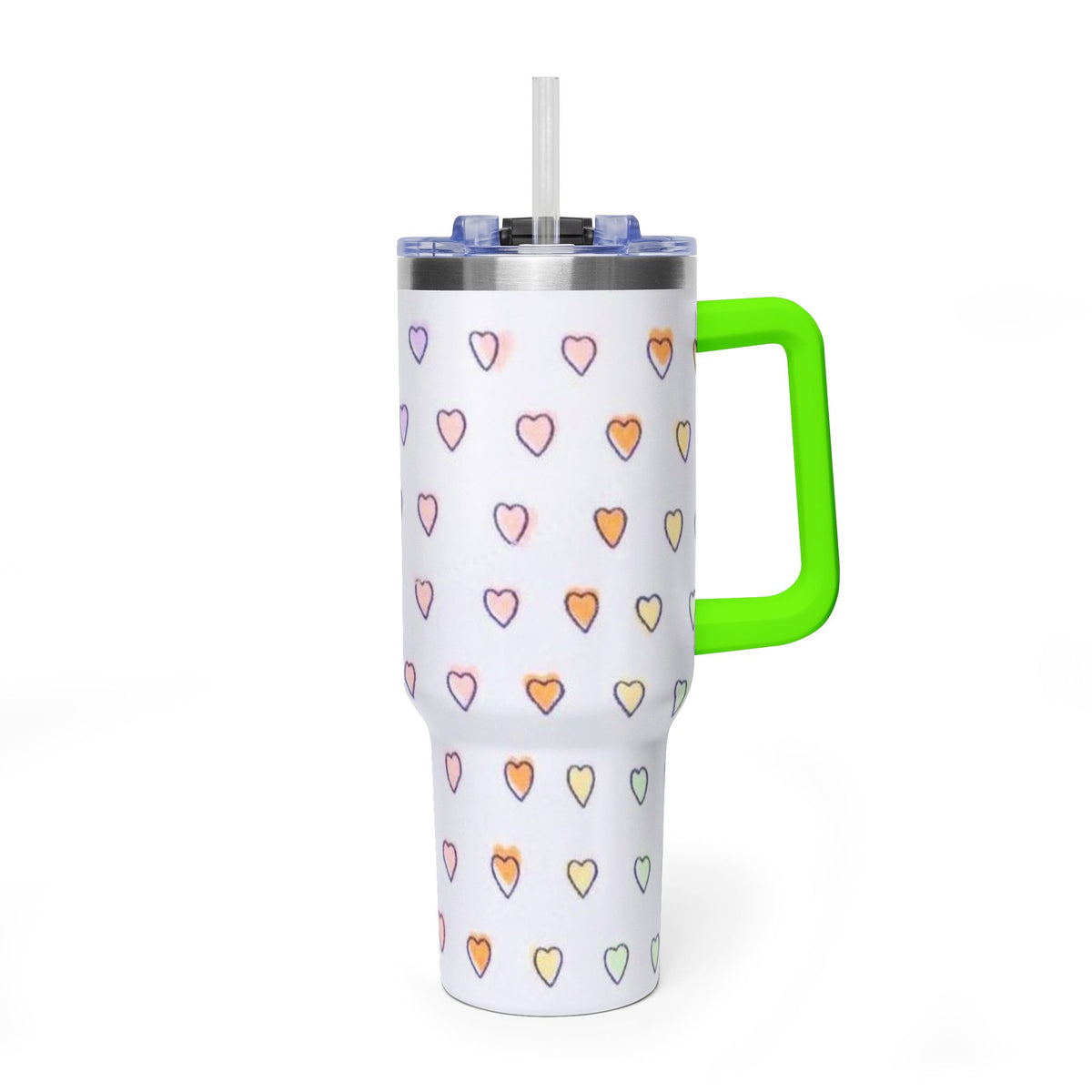 Vacuum Thermal Tumbler, 40oz with sip society script