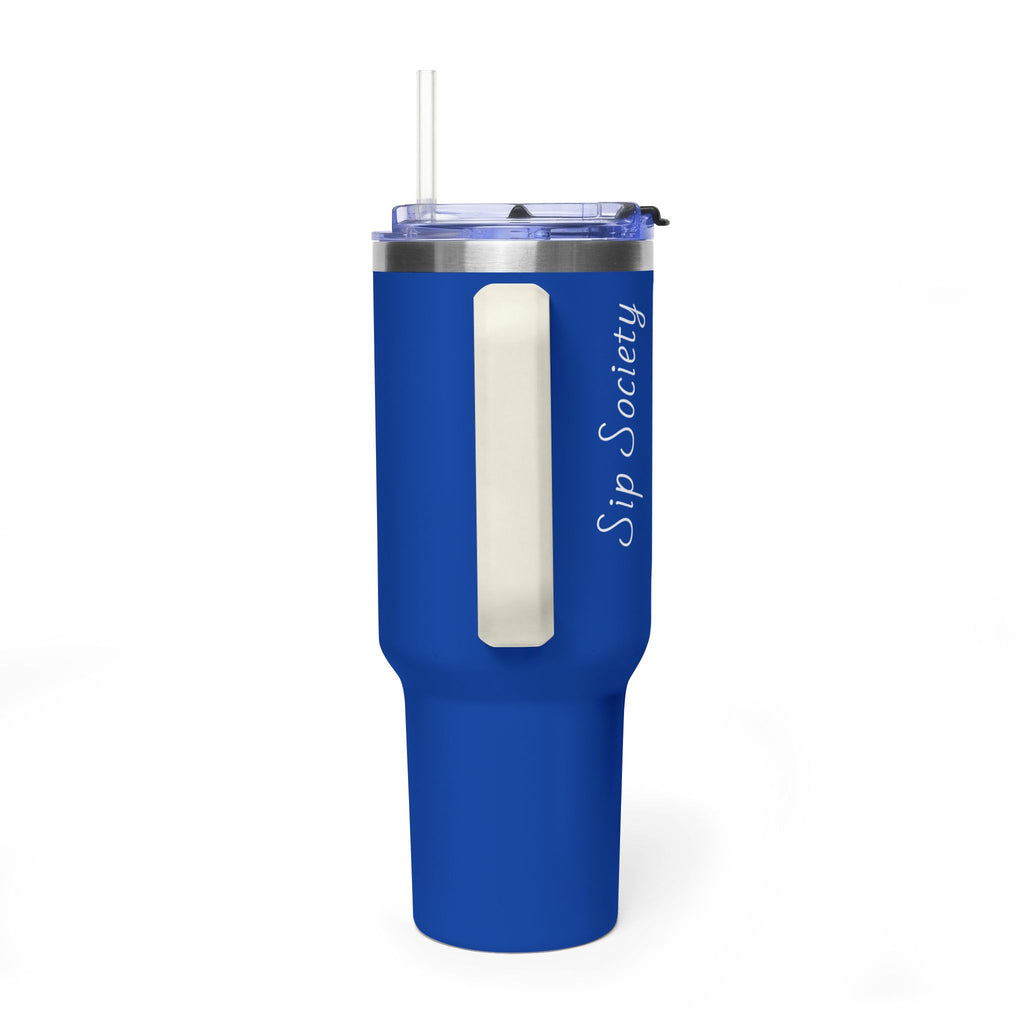 Vacuum Thermal Tumbler, 40oz with Sip Society script