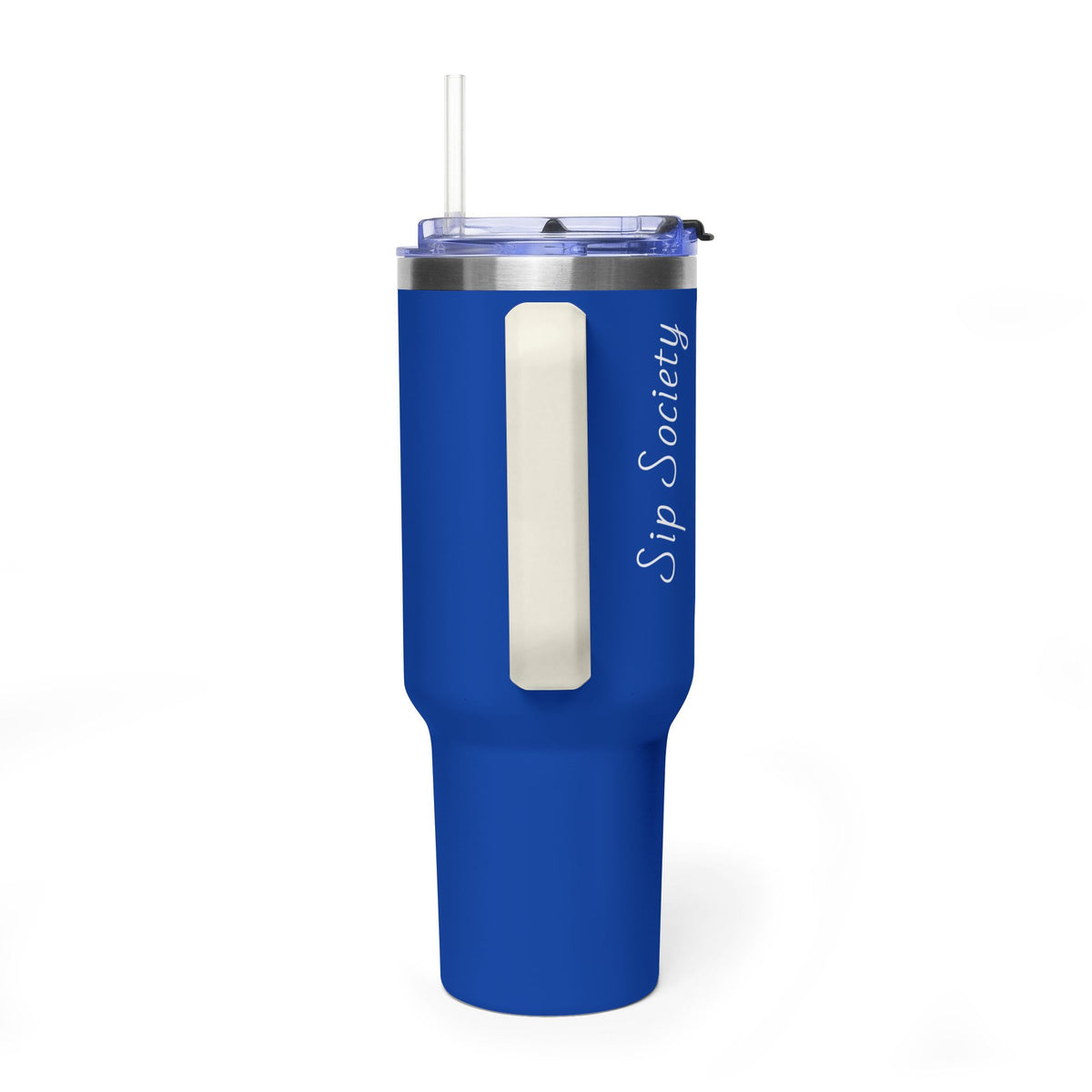 Vacuum Thermal Tumbler, 40oz with Sip Society script