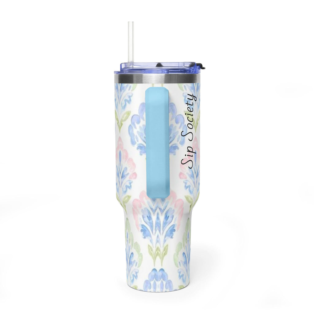 Vacuum Thermal Tumbler, 40oz with Sip Society script