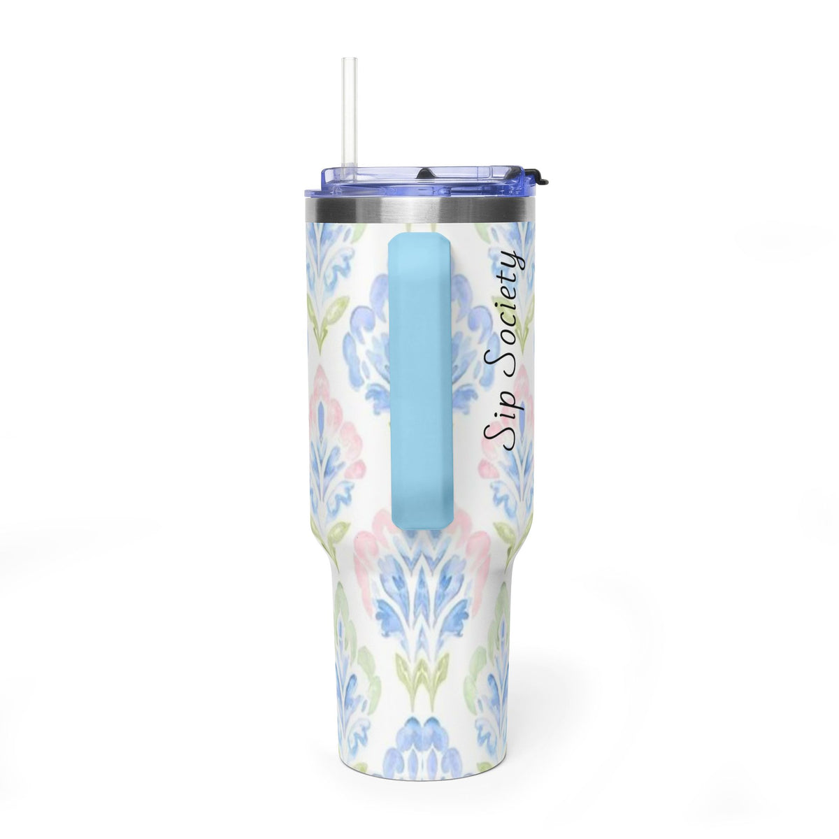 Vacuum Thermal Tumbler, 40oz with Sip Society script