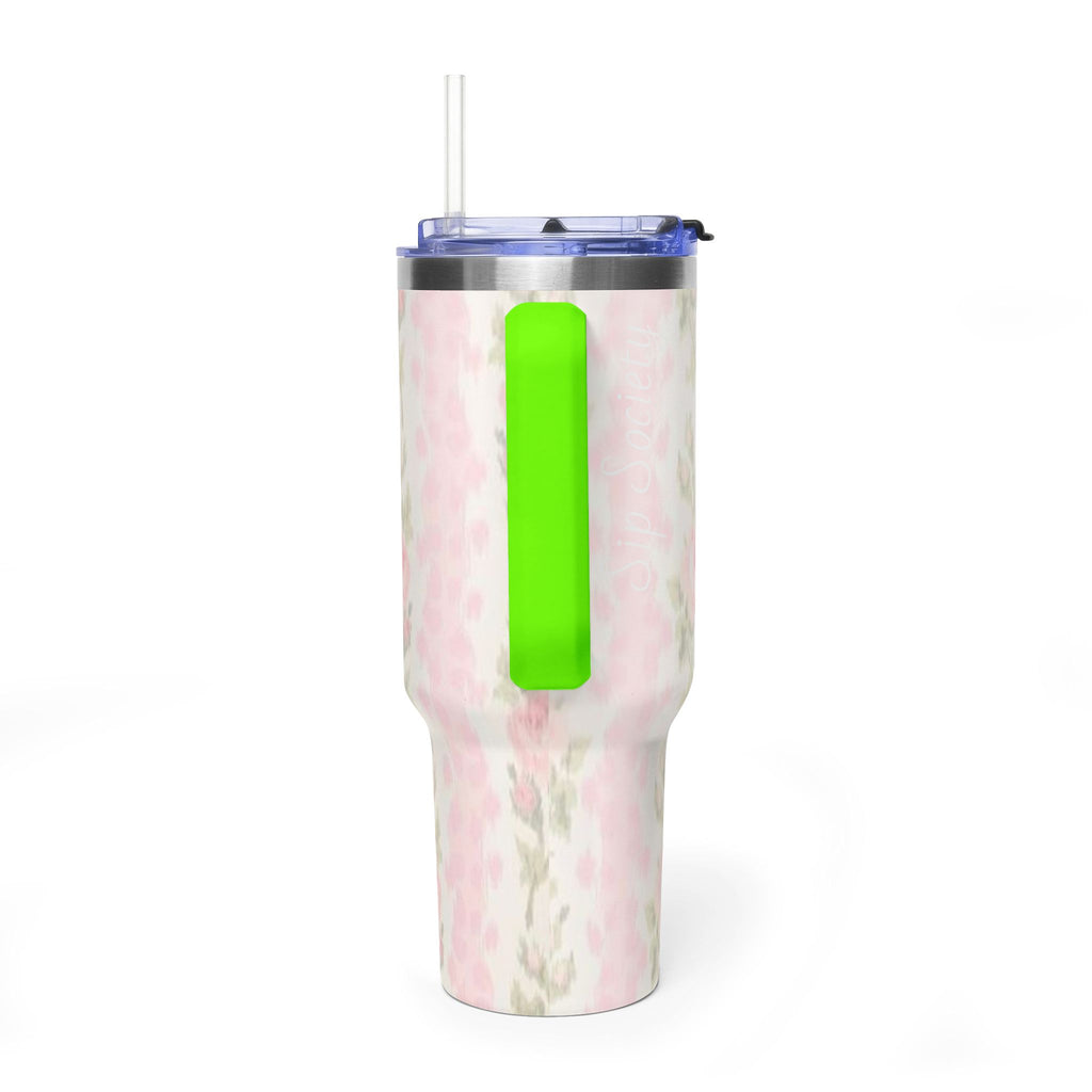 Vacuum Thermal Tumbler, 40oz with Sip Society script