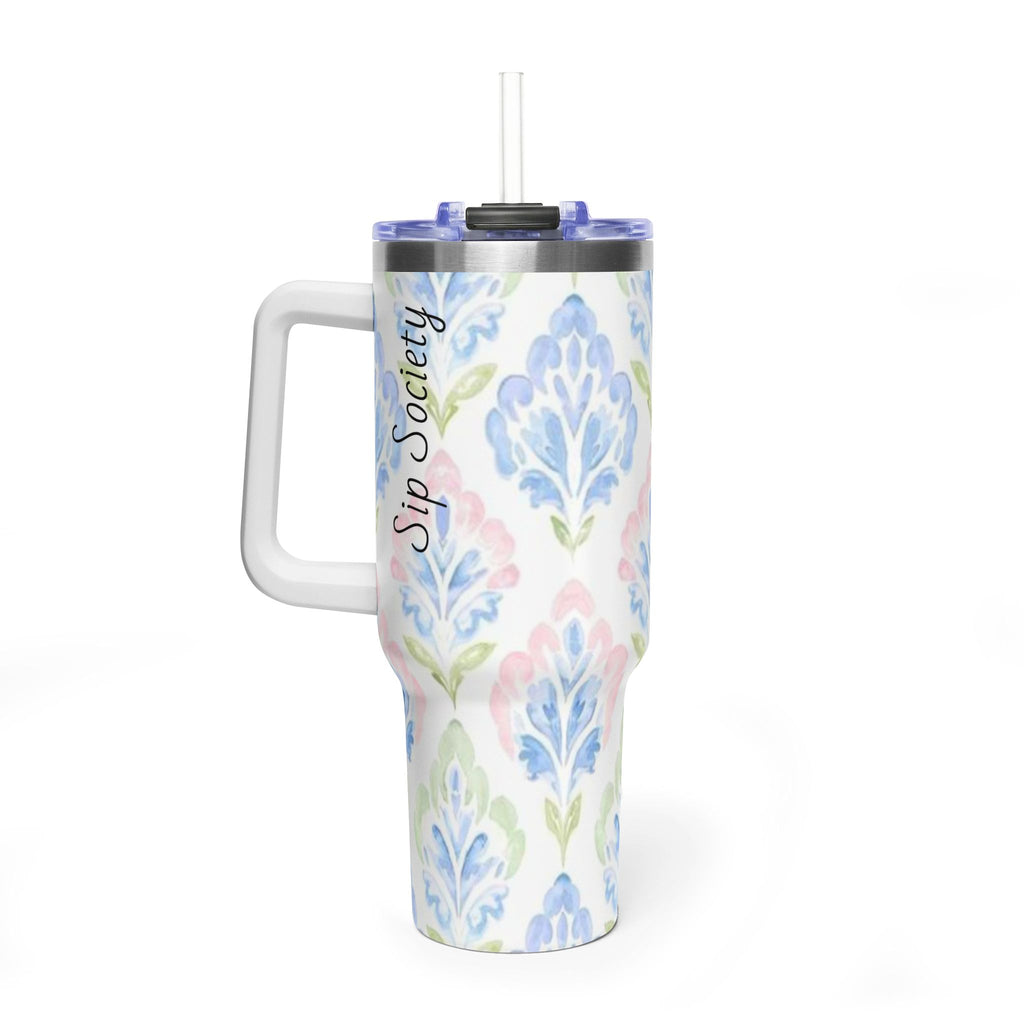 Vacuum Thermal Tumbler, 40oz with Sip Society script