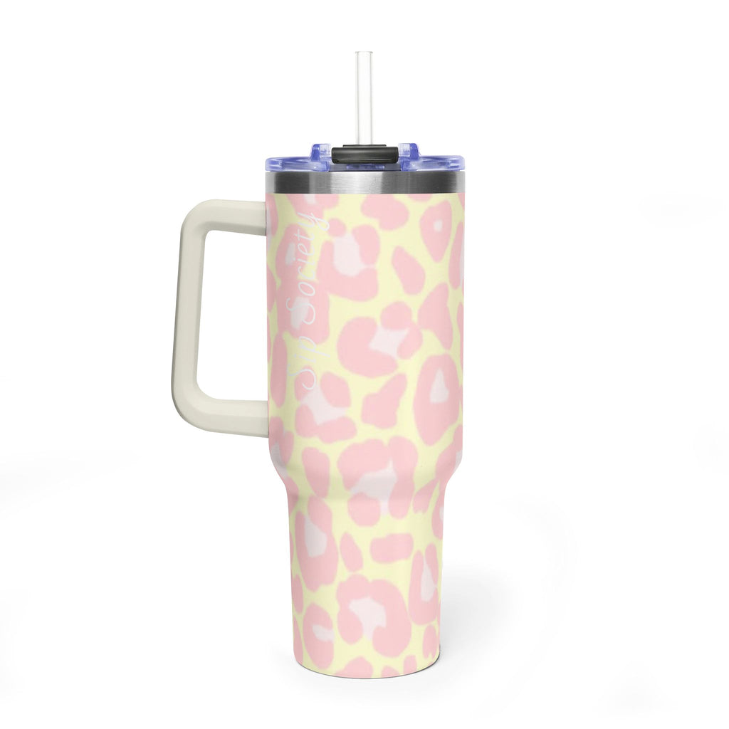 Vacuum Thermal Tumbler, 40oz with Sip Society script
