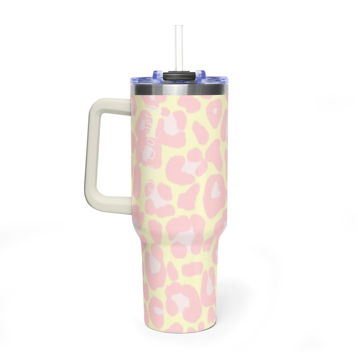 Vacuum Thermal Tumbler, 40oz with Sip Society script