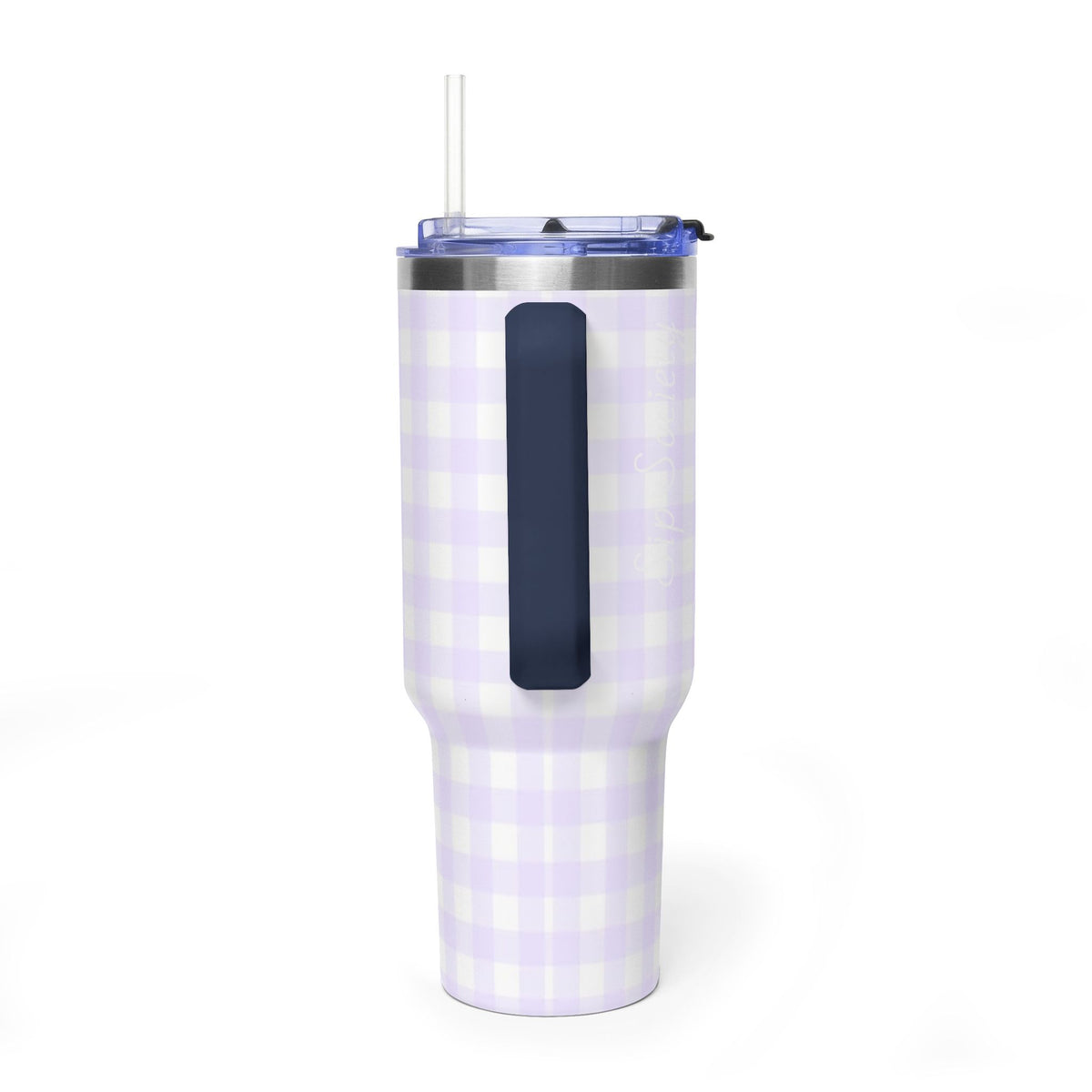 Vacuum Thermal Tumbler, 40oz with Sip Society script