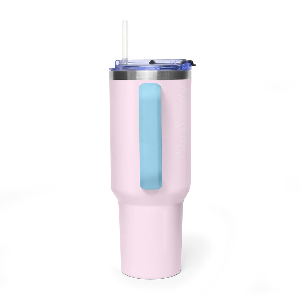 Vacuum Thermal Tumbler, 40oz with Sip Society script