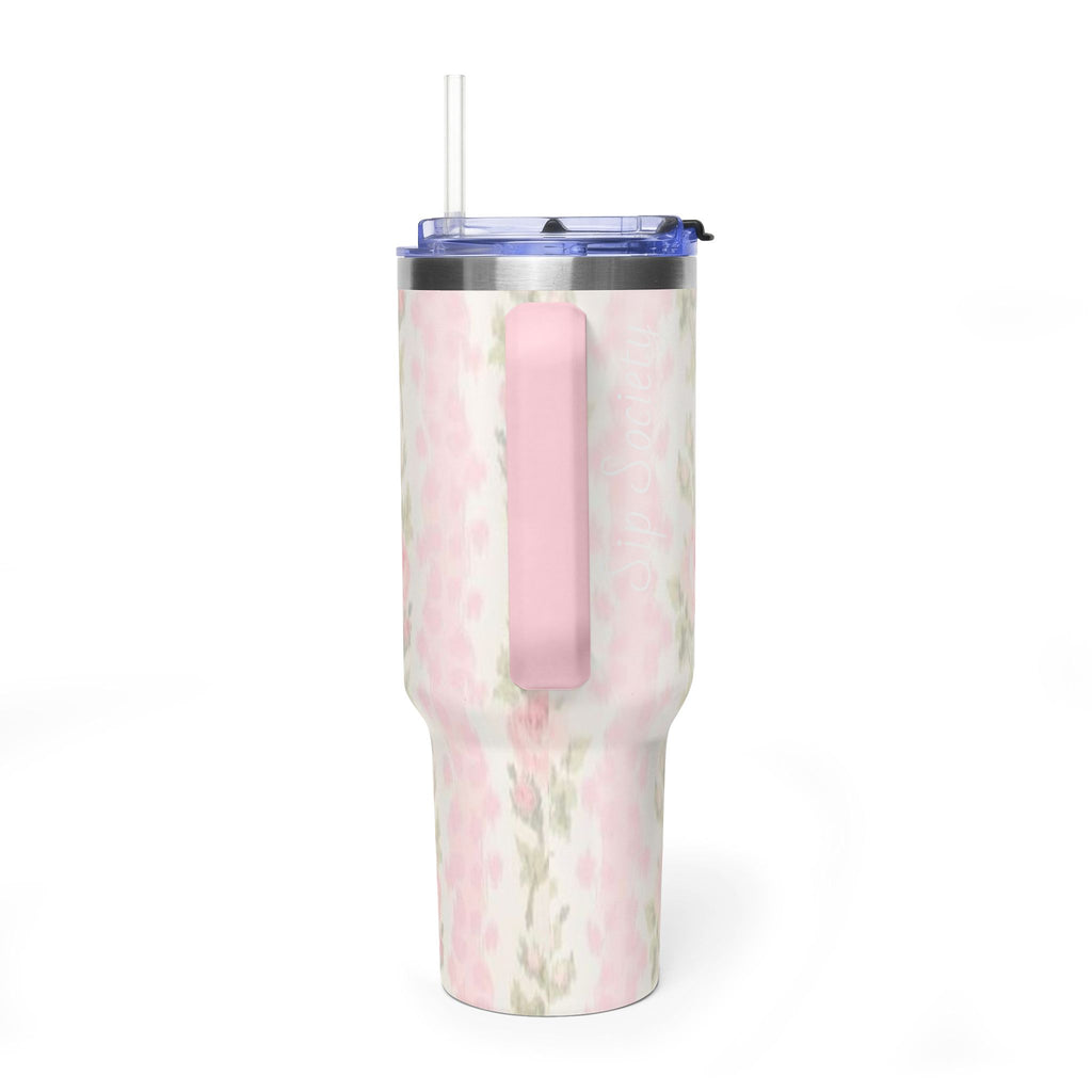 Vacuum Thermal Tumbler, 40oz with Sip Society script
