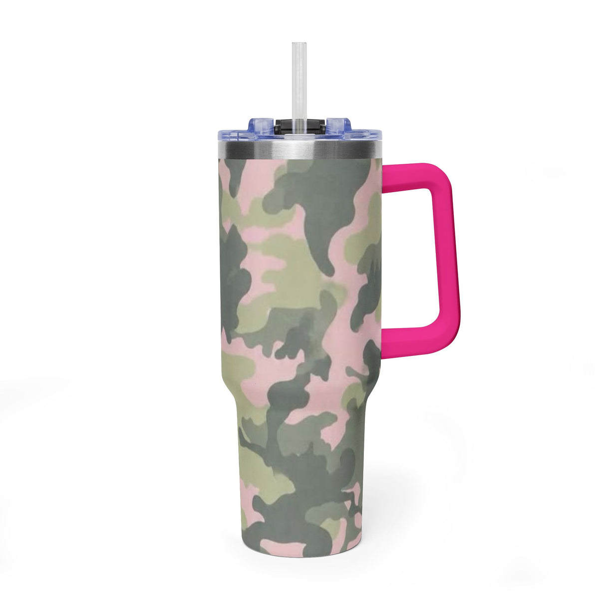 Vacuum Thermal Tumbler, 40oz  with sip society script