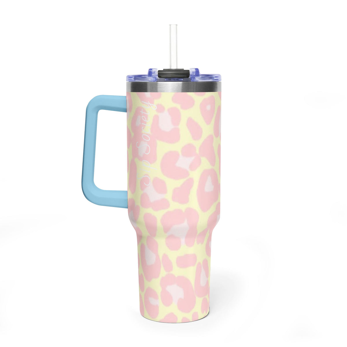 Vacuum Thermal Tumbler, 40oz with Sip Society script