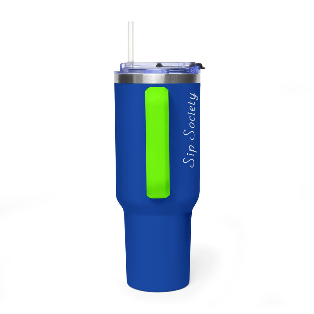 Vacuum Thermal Tumbler, 40oz with Sip Society script