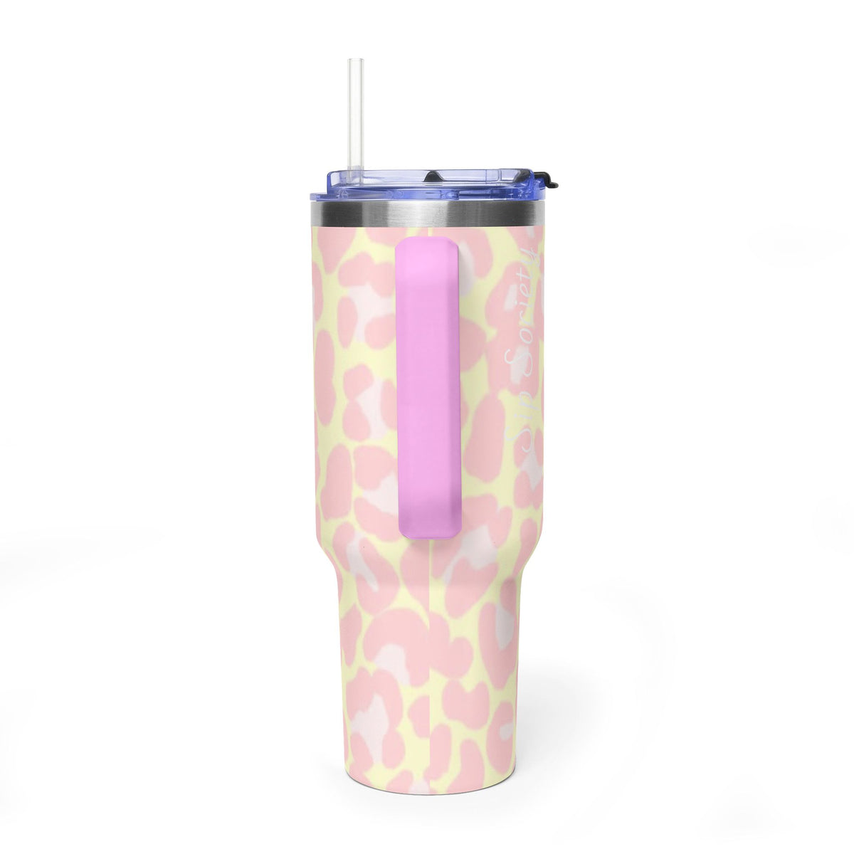 Vacuum Thermal Tumbler, 40oz with Sip Society script