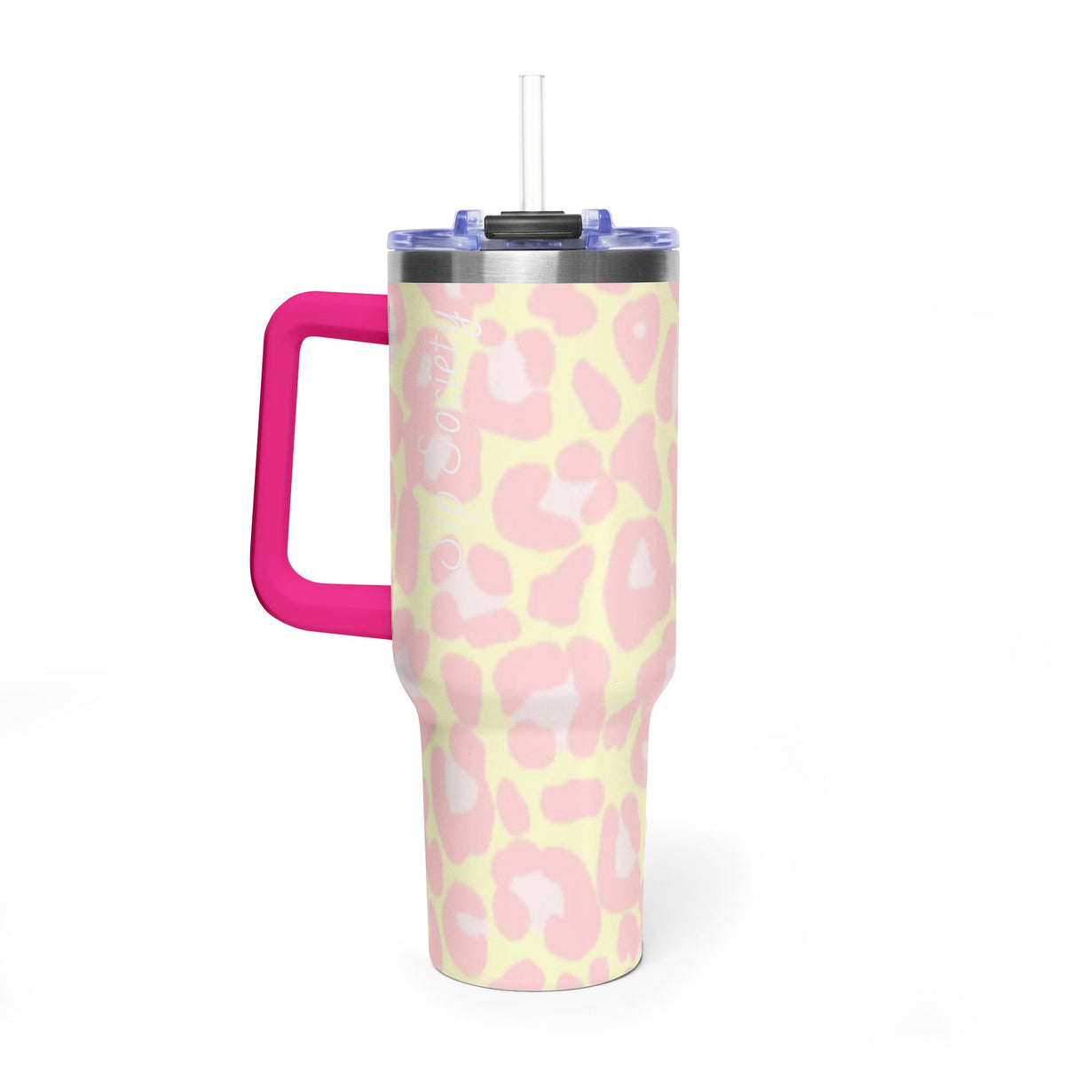 Vacuum Thermal Tumbler, 40oz with Sip Society script