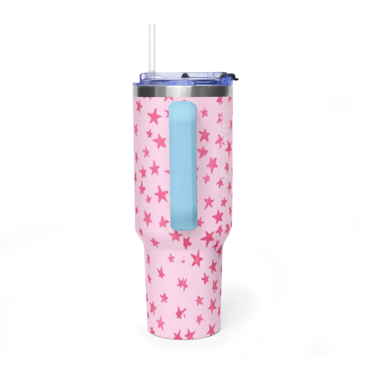 Vacuum Thermal Tumbler, 40oz with Sip Society script